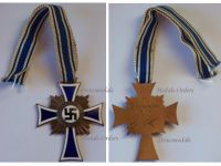 Germany WWII Mother's Cross 1938 Bronze Class 2nd Type 1939