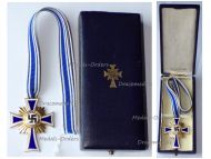 Germany WWII Mother's Cross 1938 Gold Class 2nd Type 1939 Boxed by Mayer
