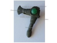 Germany WWII Germanic Axe WHW Badge Tinnie Marked W10