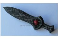 Germany WWII Germanic Dagger WHW Badge Tinnie Marked P2