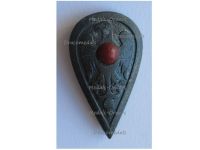 Germany WWII German Germanic Shield 1195 1196 A.D. WHW Badge Tinnie Marked W10
