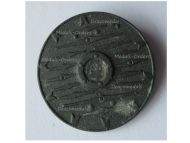 NAZI Germany WWII German Old Swedish Shield 700 A.D. WHW Badge Tinnie Marked W7