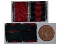 NAZI Germany WWII Ribbon Bar for the Sudetenland and Austrian Annexation Medals 