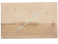 Germany WWI Group Photo, Cavalry Unit in Formation
