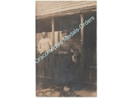 Germany WWI Photo German NCO, Unteroffizier, Prussian Merit Cross War Effort Aid Ribbon