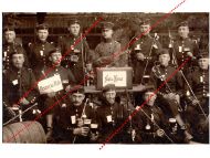 Germany WWI Cabinet Photo Machine Gun MG Company IR 31 31st Infantry Regiment Graf Bose Soldiers & Officer 1911