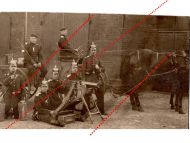 Germany WWI Photo Luger P08 & Maxim MG08 Machine Gun MG Company IR 31 Infantry Regiment Graf Bose Altona 1909 1911
