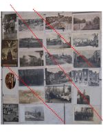 Germany WW1 21 photos Field Post postcards Solders Horsman Iron Cross Military Hospital Ruins German Photograph Great War 1914 1918