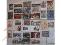 Germany WW1 32 photos Field Post postcards Solders Iron Cross Military Hospital Cemetery Ruins German Photograph Great War 1914 1918