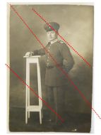 Germany Prussia WWI Photograph NCO Grenadier Guard Kaiserin Augusta Regiment N.4 with Iron Cross 2nd Class Ribbon