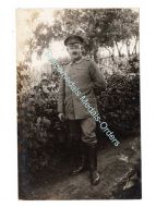 Germany WWI Photo Infantry NCO, Iron Cross & Wurttemberg Bravery Medal Ribbon Bar