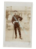 Germany WWI Photo Hussar with Sword Prussian 2nd Westphalian Cavalry Regiment Nr. 11