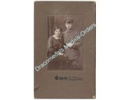 Germany WWI Cabinet Photo Soldier, Iron Cross, Ernst August Military Merit Cross Ribbon Bar, Bayonet by Beckmann