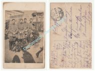 Germany WWI Postcard Photograph Funeral of KIA Soldier of the 28th Infantry Regiment 1914 1918