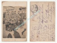 Germany WWI Postcard Photograph Funeral of KIA Soldier of the 28th Infantry Regiment 1914 1918