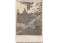 Germany WWI Photo Kraftradfahrer (Motorcycle Dispatch Rider), 5th Army