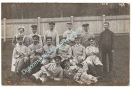 Germany WWI Group Photo Military Hospital Staff, Doctors, Nurse, Medics