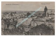 Germany WWI Propaganda Postcard Feldzug 1914 1917, Captured Somme-Py, Champagne, 1918