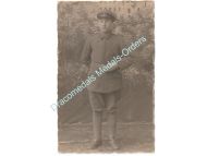 Germany WWI Portrait Photo German Soldier, Black Wound Badge, Reichswehr, 1919