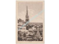 Germany WWI Propaganda Postcard Lille, Feldpost 1917, Goyatz Field Hospital to Sergeant, 5th MG Company