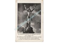 Germany WWI Postcard, Jesus of Saarburg, Memorial Field Cross, Bühl