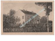 Germany WW1 Propaganda Postcard Weaver's House Donchery 1870, Feldpost Prussian Railroad Construction Company, IX Army Corps, 1916