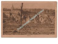 Germany WWI Propaganda Postcard Flabas, Feldpost 1917, 306th Landwehr Infantry Regiment