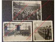 NAZI Germany WW2 3 photos photographs German Officers Army Military Music Band Wehrmacht WWII 1939 1945 Photograph