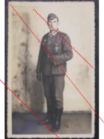 NAZI Germany WW2 photo portrait NCO Wound Sport Badge Wehrmacht WWII 1939 1945 photograph Dated 1942