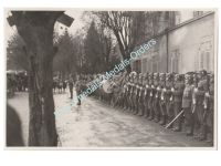 Germany WWII Photo Wehrmacht Guard of Honor Platoon Presents Arms