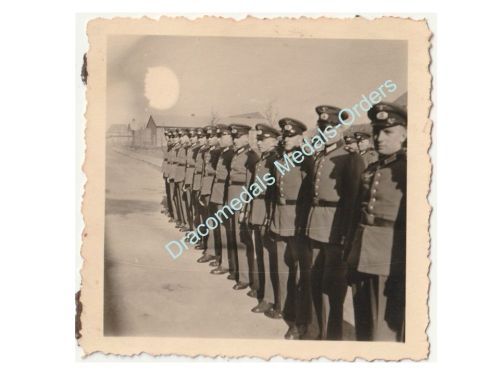 Germany WWII Photo German Wehrmacht Officers in Formation