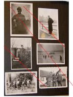 NAZI Germany WW2 6 photos German Soldiers NCO Occupied France photographs Army Military Wehrmacht WWII 1939 1945 Photograph