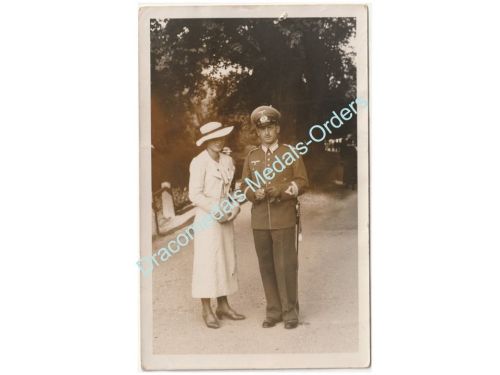 NAZI Germany WWII Photo Senior Officer Cadet in full Uniform with Dagger, Portepee, Sports Badge