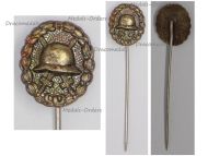 Germany WWI Gold Wound Badge for the Army Stickpin Iron Made (Magnetic) MINI