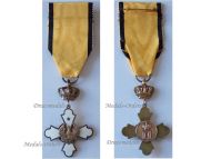 Greece WWII Royal Order of the Phoenix Officer's Gold Cross King Paul's Issue 1947