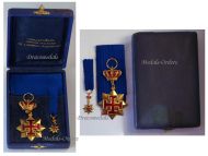 Military Order of St George of Antioch Knight's Cross Set Boxed with Miniature