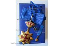 Military Order of St George of Antioch Commander's Cross Set Boxed with Miniature & Lapel Pin Boutonniere