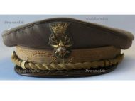 Italy Officer's Visor Cap for Lieutenant Veterinarian Doctor of the Italian Army Medical Corps Korean War 1950 1953