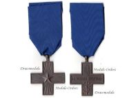 Italy WWII Cross for Military Valor Al Valore Militare 1949 Italian Republic Type A