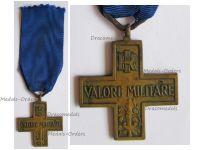Italy WWII Cross for Military Valor Valore Militare 1949 Italian Republic Type B