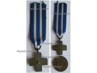 Italy WWII Cross for Military Valor Valore Militare 1949 Italian Republic Type B MINI