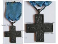 Italy WWII Cross for Military Valor Al Valore Militare 1943 Type A