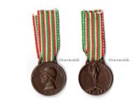 Italy WWI Italian Unification Commemorative Medal for the War of 1915 1918 MINI
