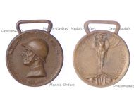 Italy WWI Italian Unification Commemorative Medal for the War of 1915 1918 by Johnson