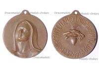 Italy Vatican Commemorative Medal for the 700th Anniversary of the Death of St Rose of Viterbo 1252 1952 by Martini