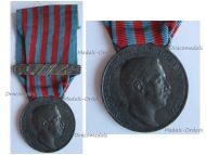 Italy Italo-Turkish War 1911 1912 Silver Commemorative Medal with 1911-12 Clasp by Giorgi & the Italian Royal Mint