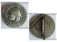 Italy WWII Badge GIL Mussolini's Fascist Youth Organization 1937 Credere Obbedire Combattere