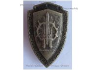Italy WWI Badge of the Italian Association of Wounded & Mutilated of the Great War by SIM
