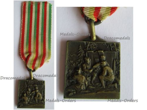 Italy WW1 Patriotic Commemorative Medal of the Italian Artillery 1914 1917