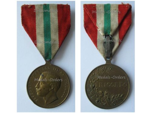 Italy Bronze Memorial Medal of the Italian Royal House 1902 by Speranza & the Regia Zecca